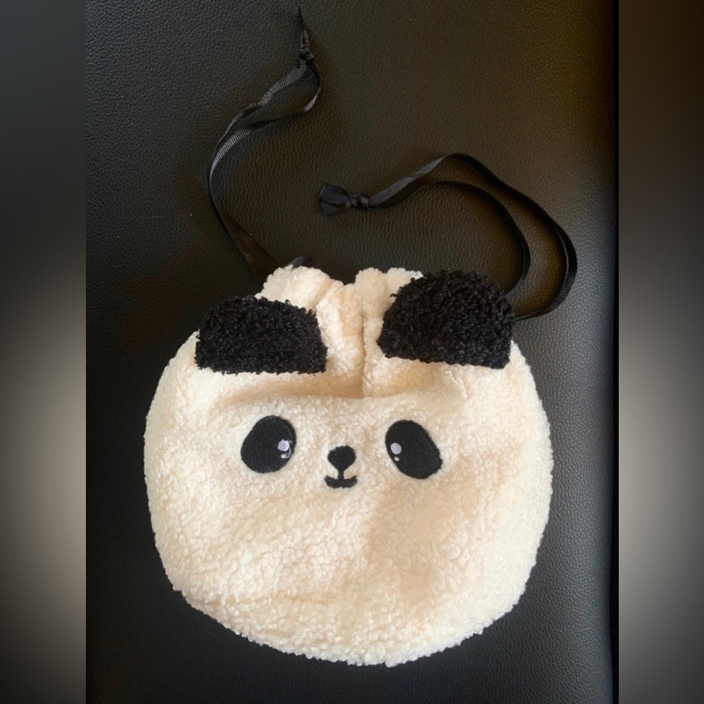 Panda drawstring pouch